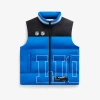 Off Season Unisex  Blue Detroit Lions Team Puffer Vest In Multi