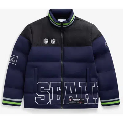 Off Season Unisex  College Navy Seattle Seahawks Team Puffer Jacket In Blue