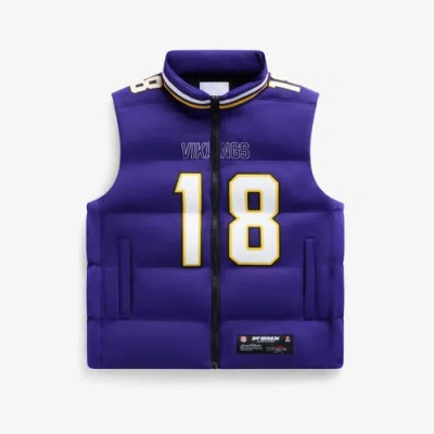 Off Season Unisex Justin Jefferson Purple Minnesota Vikings Player Puffer Vest