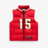Off Season Unisex Patrick Mahomes Red Kansas City Chiefs Player Puffer Vest In Red