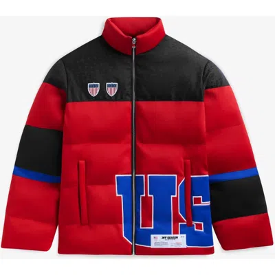 Off Season Unisex Red Team Usa Puffer Jacket