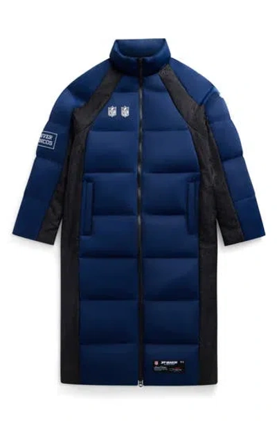 Off Season Unisex Team Long Coat In Blue