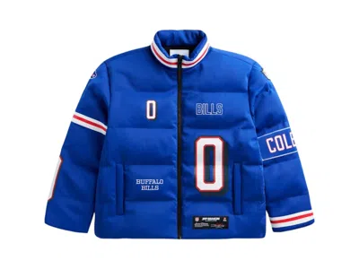Pre-owned Off Season X Nfl Keon Coleman Buffalo Bills Player Puffer Jacket In Royal Blue