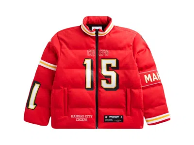 Pre-owned Off Season X Nfl Patrick Mahomes Kansas City Chiefs Player Puffer Jacket In Red