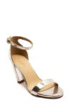 Off The Hook London Mayfair Mamba Block Heel Sandal In Multi