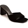 Off The Hook London Park Block Heel Sandal In Black