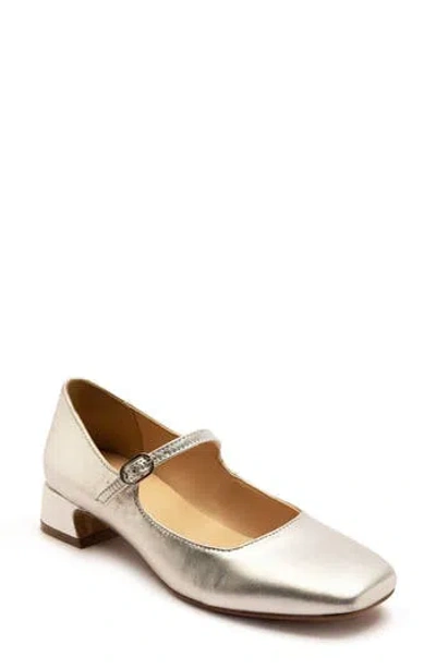 Off The Hook London Picadilly Mary Jane Pump In Silver