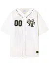 Off-white Baseball Short-sleeved Shirt In White