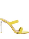 Off-white Leather Allen Sandals With Heel 11 Cm