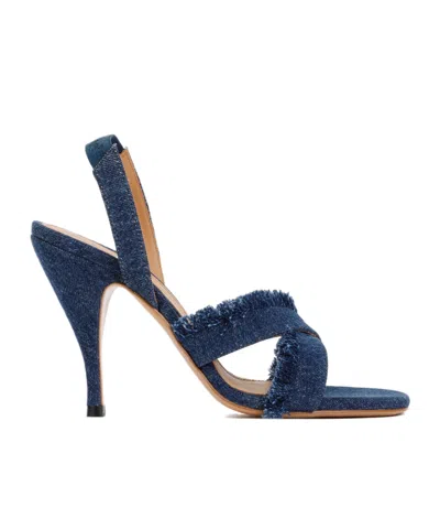 OFF-WHITE OFF-WHITE OPEN TOE DENIM SANDALS