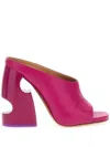 Off-white Pop Bulky Sandals Fuchsia In ピンク