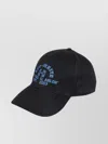 Off-white Solid Color Cap With Contrasting Logo