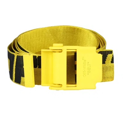 Off-white 2.0 Industrial Belt In Yellow