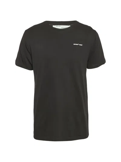 Pre-owned Off-white 2013 Cotton Crew-neck T-shirt In Black