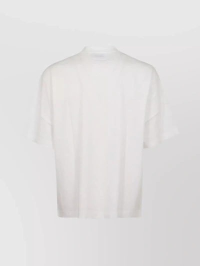 Off-white Est 2013 Skate Cotton T-shirt In Negro