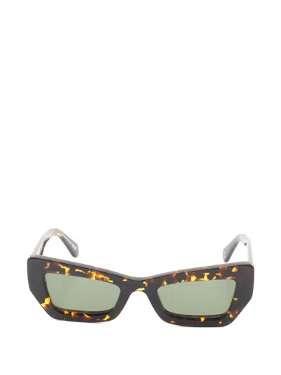 Pre-owned Off-white 2021 Arthur Tortoiseshell Sunglasses
