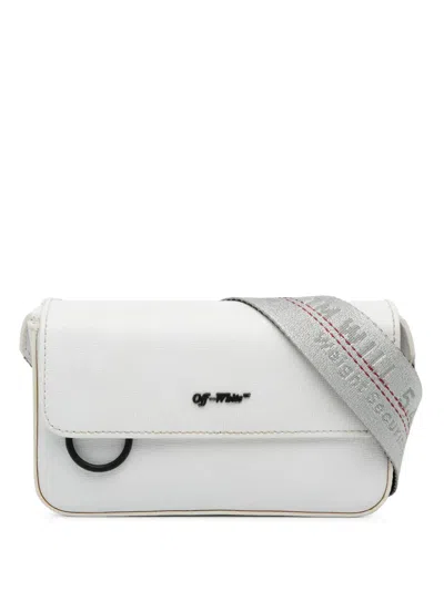 Pre-owned Off-white 21th Century  Off White Leather Crossbody Bag