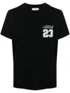 Off-white Off White Crew Neck T Shirt With 23 Logo In Black