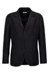 Off-white Off White Pinstriped Blazer
