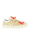 Off-white Perforated Leather Sneaker In Multi