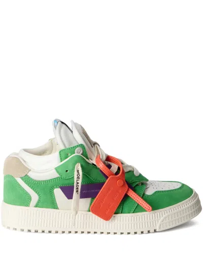 Off-white 3.0 Floating Arrow Sneakers In Green
