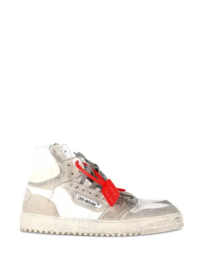 Pre-owned Off-white 3.0 High-top Sneakers In Gray