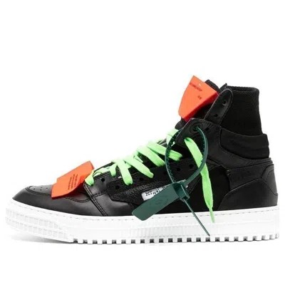 Off-white 3.0 Off-court High 'black Orange Green'