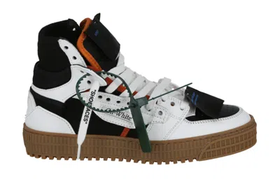 Pre-owned Off-white 3.0 Off Court High-top Sneaker White Black (women's) In White/black