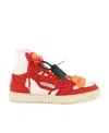 Off-white Off Court 3.0 High Sneakers In Red