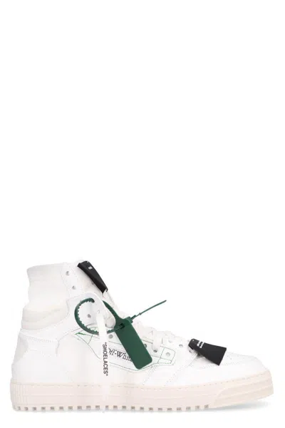 Off-white 3.0 Off-court Leather High-top Sneakers