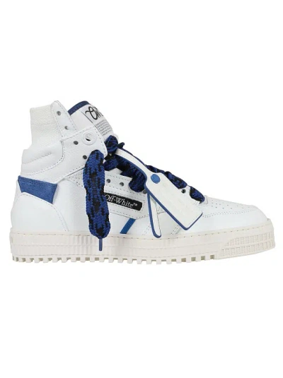 Off-white 3.0 Off Court Leather Sneakers In White