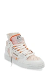 Off-white Chic Fall Boot Sneakers For Women In Sand/white