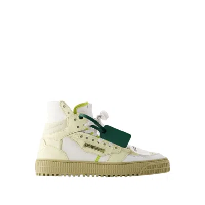 Off-white 3.0 Off Court Sneakers - Leather - Cream White In Neutrals