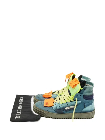 Pre-owned Off-white 3.0 Off Court Sneakers In Blue