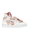 Off-white Chic Fall Boot Sneakers For Women In White