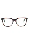 Off-white 39 Square-frame Glasses In Brown