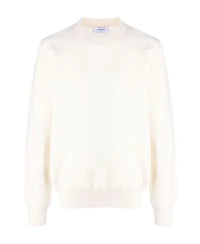 OFF-WHITE OFF-WHITE CREWNECK LONG-SLEEVED JUMPER