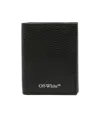 Off-white 3d Diag-stripe Card Holder In Black