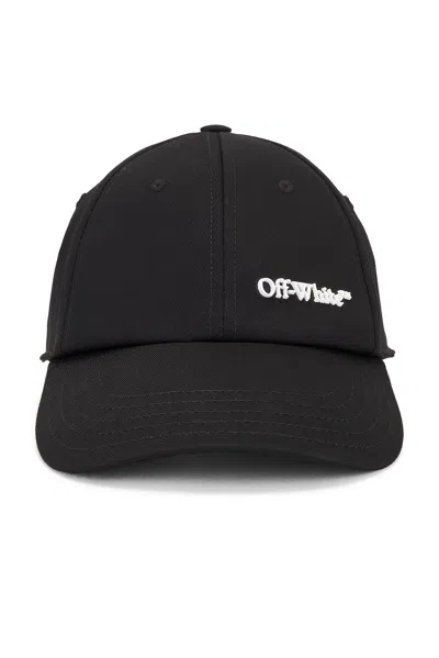Off-white 3d Logo Baseball Hat In Black