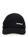 Off-white 3d Logo Bksh Baseball Cap Accessories In Black /white