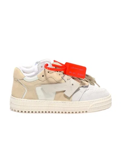 Off-white 4.0 Low Top Sneakers In Nude