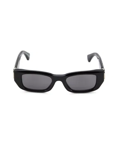 Off-white 49mm Fillmore Rectangle Sunglasses In Gold