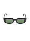 Off-white 49mm Fillmore Rectangle Sunglasses In Gold