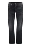 Off-white Arr Tab Tapered Jeans Vintage Grey No Co In Black