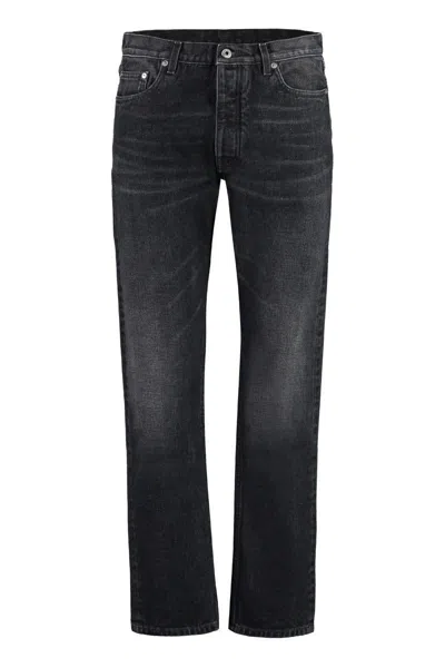 OFF-WHITE OFF-WHITE 5-POCKET STRAIGHT-LEG JEANS