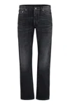 Off-white Arr Tab Tapered Jeans Vintage Grey No Co In Black