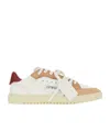 Off-white Multicolor Leather And Fabric 5.0 Sneakers In White