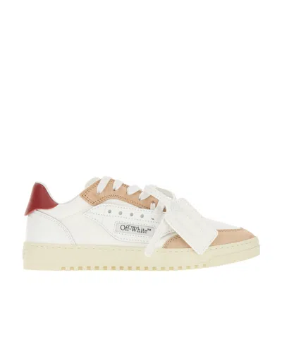 Off-white 5.0 Leather Sneakers In White