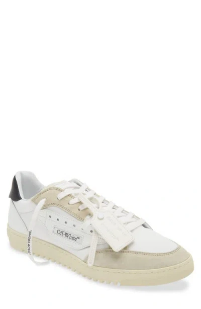 Off-white 5.0 Low Top Sneaker In White Black