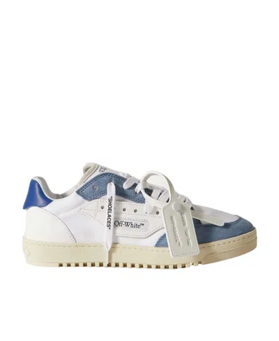 Off-white 5.0 Panelled Canvas Sneakers In Multicolor